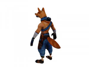 Dingo man 3D Model