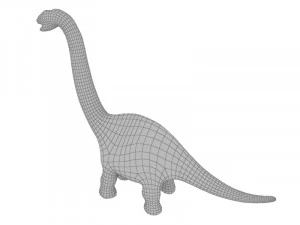 Diplodocus 3D Model