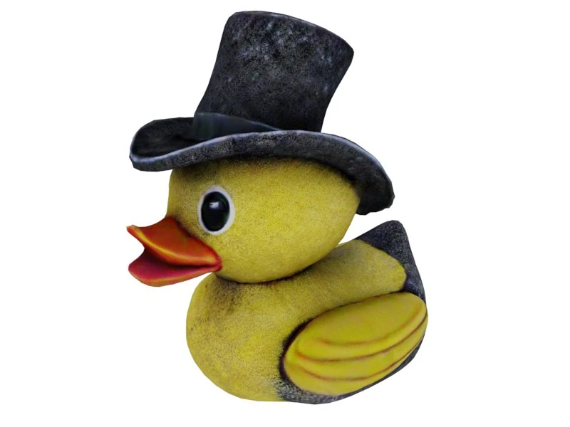 Duck 3D Model .c4d .max .obj .3ds .fbx .stl .blend 