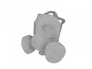 Gas mask 3D Model
