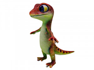 Geckon 3D Modell