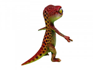 Geckon 3D Modell