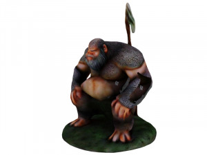 Giant sitting 3D Модель