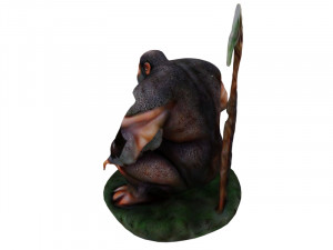 Giant sitting 3D Модель