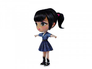 Girl Model 3D