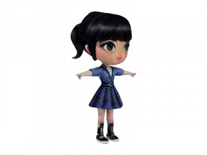 Girl Modello 3D