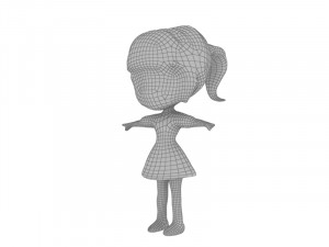 Girl Modello 3D