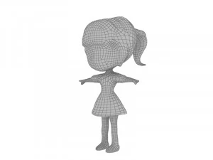 Girl 3D Model