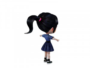 Girl Modello 3D
