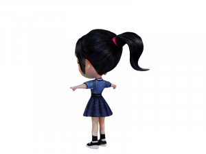 Girl Modello 3D