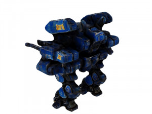 Heavy armored mech 3D Model