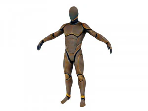 人类男性 3D 模型