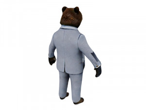 Humanoid bear Modelo 3D