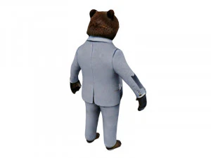 Humanoid bear 3D Model