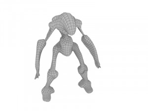 Humanoid robot Model 3D