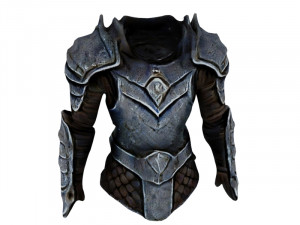Iron armor Model 3D