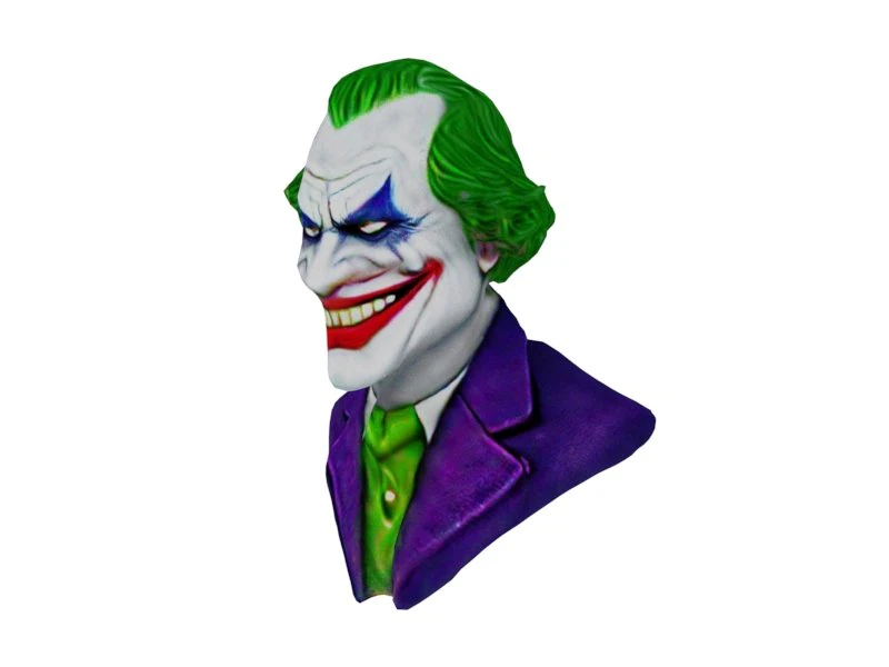Joker 3D Model .c4d .max .obj .3ds .fbx .stl .blend 