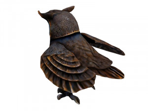 Mechanical owl Model 3D