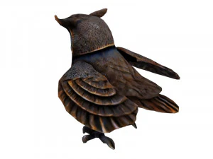 Mechanical owl 3D Model