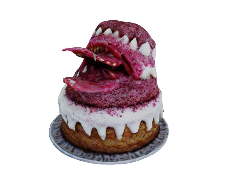 Monster cake 3D Model .c4d .max .obj .3ds .fbx .stl .blend 