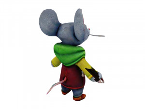 Mouse character Modèle 3D