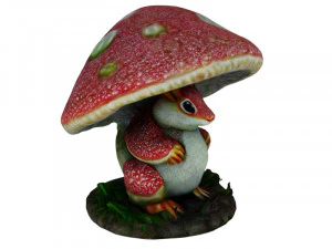 Mushroom dragon 3D Model