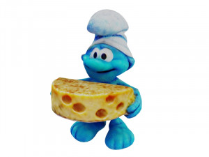 Papa Smurf 3D Model