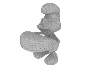 Papa Smurf 3D Model