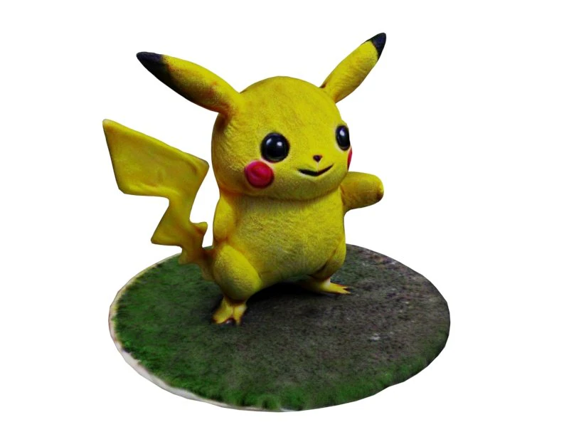 Pickachu 3D Model .c4d .max .obj .3ds .fbx .stl .blend 