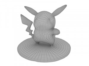 Pickachu Modello 3D