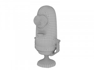Pickle microphone 3D Model