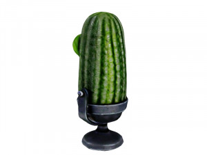 Pickle microphone 3D Model