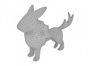 Pokemon dog 3D Model