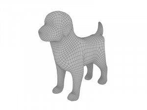 Puppy golden retreiver 3D 모델