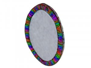 Rainbow lion Model 3D