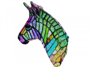 G&ouml;kkuşağı zebrası 3D Model