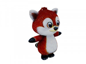 Red panda Modelo 3D