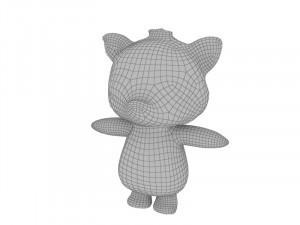 Red panda Modelo 3D