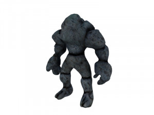 Rock monster 3D Model