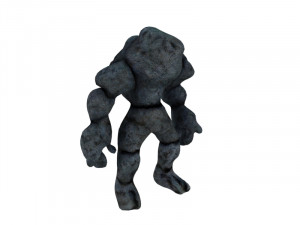 Rock monster Model 3D