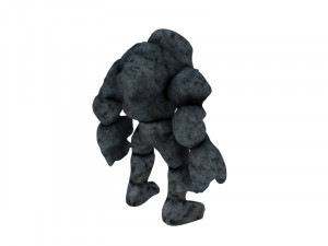 Rock monster Model 3D