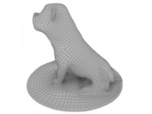 Rottweiler dog 3D मॉडल