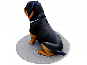 Rottweiler dog 3D मॉडल