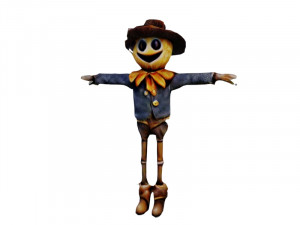 Scarecrow 3D Model