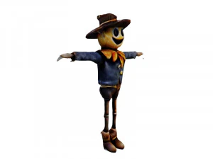 Scarecrow 3D Model