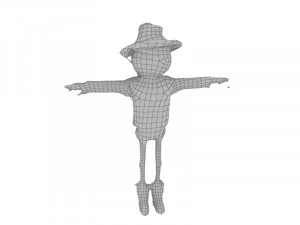 Scarecrow 3D Model