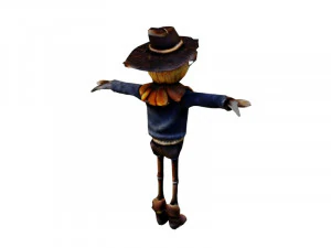 Scarecrow 3D Model