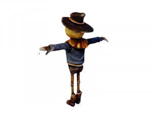 Scarecrow 3D Model