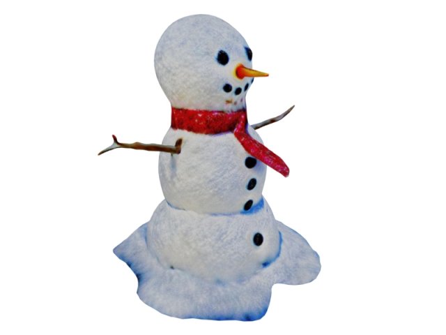 Snowman 3D मॉडल .c4d .max .obj .3ds .fbx .stl .blend 
