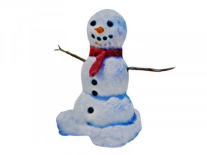 Snowman 3D Model